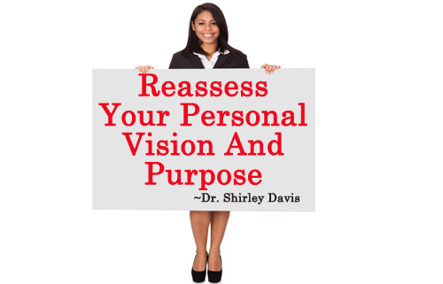 Reassess your visions of success